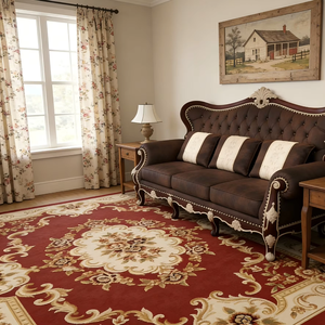 Alfombra de Polipropileno Tejida Wilton de Alta Resistencia para Uso Comercial en Salones de Banquetes - Product Image 1