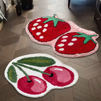 Tapis d'intérieur sur mesure avec logo personnalisé, tufté à la main, grande taille, pour la décoration de la maison et de la chambre, forme personnalisée