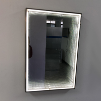 Lumière vidéo Led Dance Floor Led Infinity Mirror Fullkenlight Rectangulaire 3d Moderne Certificat CE Restaurants Rectangle Rond