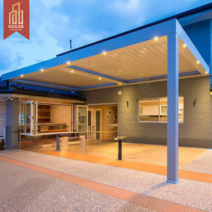 Cobertizo eléctrico Luz solar Alta calidad Barato Moderno Estante <span class=keywords><strong>de</strong></span> uva Pérgola <span class=keywords><strong>de</strong></span> aleación <span class=keywords><strong>de</strong></span> aluminio <span class=keywords><strong>de</strong></span> <span class=keywords><strong>madera</strong></span> - Product Image 2