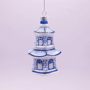Adornos Navideños al por Mayor, Decoraciones para Árboles de Navidad, Adornos Colgantes para Puertas, Adorno Decorativo con Patrón de Porcelana China Azul y Blanca - Product Image 3