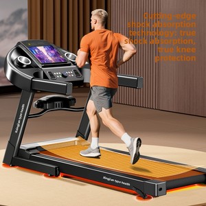 Nouveau Appareil d'Exercice Pliable Silencieux pour la Maison, Brûle-Graisse, Inclinable, avec Absorption des Chocs, Programmes d'Exercice et Suivi de Fréquence Cardiaque - Product Image 3