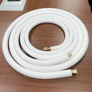 ขายส่งจากโรงงาน ราคาถูก <span class=keywords><strong>ท่อ</strong></span>เชื่อมต่อแอร์ทองแดง-อลูมิเนียม ขนาด 1/4+3/8 3ม. 5ม. 7ม. 10ม. ป้องกันด้วยเหล็ก<span class=keywords><strong>สปริง</strong></span> - Product Image 6