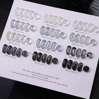 DANNYCOLL HEMA&TPO FREE Flash Gel Polish Set 12 Couleurs Marque Privée Vente en Gros Vernis à Ongles Gel Réfléchissant Logo Personnalisé