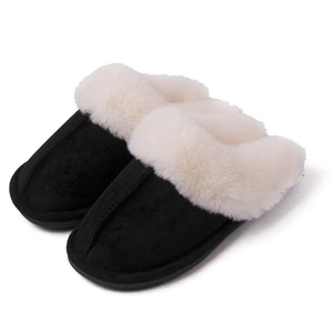شباشب منزلية جديدة دافئة وسميكة للخريف والشتاء للنساء والرجال والأزواج - Product Image 1