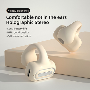 Écouteurs <span class=keywords><strong>sans</strong></span> fil Air7 à conduction osseuse, à clip d'oreille unique, ouverts, non intra-auriculaires, pour le sport, le gaming, <span class=keywords><strong>PC</strong></span> et ordinateur <span class=keywords><strong>portable</strong></span> - Product Image 2