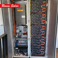 Système solaire Rosen 10KW 12KW 24KW 110/220V triphasé ou monophasé avec batterie au lithium de qualité A 51.2V 314AH 16kwh
