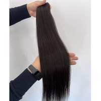 Extensions de cheveux vierges birmans BEISHIN, 100% cheveux humains, mèches pour perruques, 8 pouces - 32 pouces