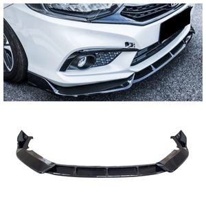 Nouveau diffuseur de pare-chocs avant Welta ABS noir brillant effet carbone, kit carrosserie pour Envix 2019-2020, fixation par boulons - Product Image 1