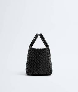 2026 New Bottega BV New Womens Handwoven Tote <b>Bag</b> Mini Basket Handbag <b>Soft</b> <b>Leather</b> Large Capacity <b>Bag</b> Daily Versatile Veneta - Product Image 5
