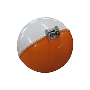 OEM फैक्टरी प्रत्यक्ष कस्टम 340 मिमी/400 मीटर/600 मिमी हवाई मार्कर गेंदें एफआरपी विमानन चेतावनी गेंद टकराव बाधा चेतावनी गेंद