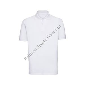 Haut de sport pour homme en maille respirante et anti-humidité, coupe athlétique, manches courtes, idéal pour le golf, le tennis, les activités sportives et les tenues décontractées. - Product Image 1