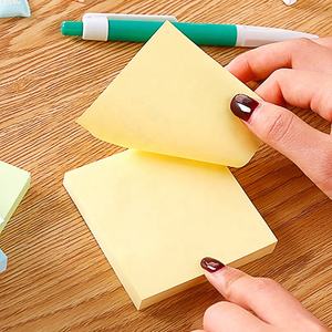 Benutzer definiertes Logo 3x3 Haft notizen Notizblock | 4-Farben-Offsetdruck Werbe-Notiz blöcke für Büro-und Schul zwecke - Product Image 2
