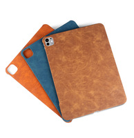 Étui Classique en PU pour Tablette iPad Pro 13/Air 13/Air 4/5/Mini 6/7 – Housse de Protection Arrière Premium pour Tablette