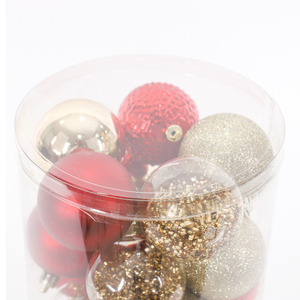 2024 artículo <span class=keywords><strong>de</strong></span> decoración <span class=keywords><strong>de</strong></span> Navidad bolas <span class=keywords><strong>de</strong></span> Navidad 8cm oro rojo brillo brillante en relieve decoración Feliz Navidad Enfeite Natal Navidad - Product Image 2