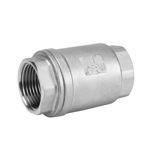 <span class=keywords><strong>Clapet</strong></span> <span class=keywords><strong>anti</strong></span>-<span class=keywords><strong>retour</strong></span> <span class=keywords><strong>vertical</strong></span> manuel en acier inoxydable avec extrémité vissée à ressort <span class=keywords><strong>anti</strong></span>-<span class=keywords><strong>retour</strong></span> - Product Image 5