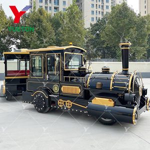 Train sans rails personnalisé <span class=keywords><strong>de</strong></span> 72 places, fabricant <span class=keywords><strong>de</strong></span> tramways sans rails pour l'extérieur, train touristique diesel/électrique - Product Image 2