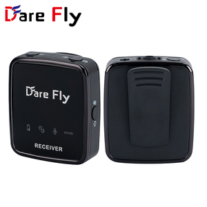 Microphone de Lavalier sans fil Radio antibruit Microphone à pince sans fil Micro-cravate <span class=keywords><strong>Enregistrement</strong></span> vidéo Vlog Live <span class=keywords><strong>YouTube</strong></span> - Product Image 2