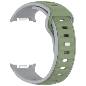 Bracelet de montre sport en silicone bicolore personnalisé, bracelet de remplacement respirant pour Samsung Galaxy Watch 8 Classic - Product Image 4