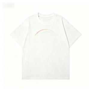 T-shirt rayé en modal rose Sakura pour garçons, col polo, disponible en échantillon pour boutiques, en stock, petite taille - Product Image 2