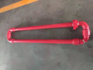 API 2 "3" loại 50 bán kính dài ống Vòng khớp xoay + ống thẳng tích hợp - Product Image 6