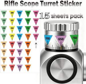 15 Pegatinas para Mira Telescópica - Pegatinas de Ajuste de Precisión para Deportes al Aire Libre - Product Image 2