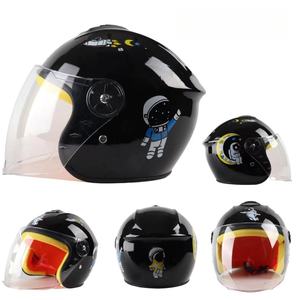 Nouveau <span class=keywords><strong>Casque</strong></span> de Moto Demi-Face Mignon pour Enfants, Équipement de Sécurité Enfant - Product Image 3