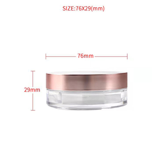 Xinrunjin 20g Portable En Plastique Vide Cosmétique Réglage Poudre Boîte Spot Élastique Maille Ceinture pour Poudre Libre Sous Emballage Pratique - Product Image 2