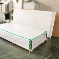 Panneau en mousse PVC haute densité, panneau PVC blanc Forex Sintra, imperméable pour meubles, 1220x2440mm, directement de l'usine