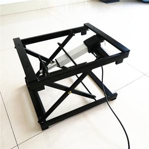 कस्टम डिजाइन धातु मोबाइल इलेक्ट्रिक प्लेटफार्म लिफ्टों, डेस्क लिफ्टों खड़ी उठाना और कम करने के लिए फ्लैट प्लेटफार्म - Product Image 1