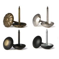 Clous décoratifs en mousse, vente directe d'usine, vente chaude, canapé, punaises rondes et ongles en mousse de cuivre Antique