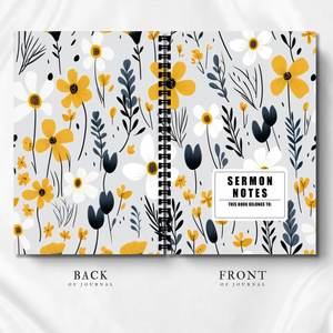Cuaderno Bíblico Personalizable al por Mayor, A5, Encuadernado en Espiral, Diario de Notas de Iglesia, Oración Diaria, Accesorios Religiosos y Regalos de Fe - Product Image 2
