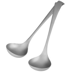 Accueil Camping en plein air sac à dos titane cuillère à soupe ménage longue poignée vaisselle profonde louche Scoop - Product Image 1