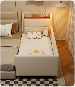 Kinder-Anstellbett aus Massivholz, Verbreiterbares Anstellbett mit Stauraum für Jungen und Mädchen - Product Image 3