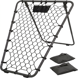 Rebondisseur <span class=keywords><strong>de</strong></span> <span class=keywords><strong>basket</strong></span>-ball pliable, directement <span class=keywords><strong>de</strong></span> l'usine, filet <span class=keywords><strong>de</strong></span> rebondisseur pour lancer et récupération, pour la maison, l'école et les clubs - Product Image 1