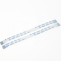 AWM 20624 80c 60v vw-1 e345287 0,5mm pitch 10pin typ A 150mm lange FFC flexible flach kabel für drucker