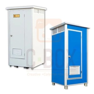 Toilettes portables en panneaux sandwich écologiques pour usage public extérieur, sanitaires mobiles - Product Image 2