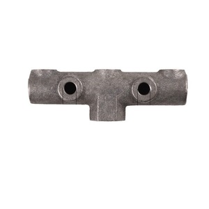 Soporte de cruzeta de hierro fundido de seis vías con roscas de 20 mm para piezas de compresores de aire accionados por correa - Product Image 2