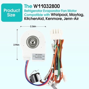 Motor de Ventilador para Evaporador W11032800, DC12V, Repuesto para Refrigerador, Alta Compatibilidad - Product Image 2