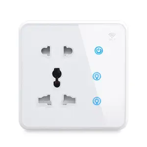 Tuya/Zigbee Smart Touch switch US EU and UK Smart Home Multi-function Wifi wall socket