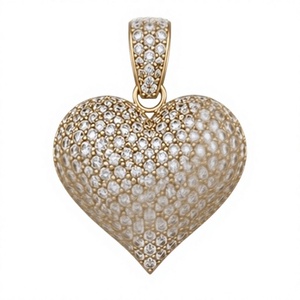 18K Gold Color Gold Plated Heart Tennis Chain <b>Bracelet</b> Ruby <b>Red</b> Stone Link Jewelry for Women 18K Gold Plated Heart Pendant With - Product Image 3