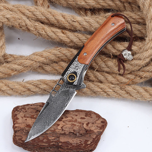 Coltello Pieghevole EDC Bochen 2026 in Acciaio Damascato Forgiato Silver Drake-Survival Blade <span class=keywords><strong>per</strong></span> Campeggio, Caccia e Attività all'Aperto - Product Image 4