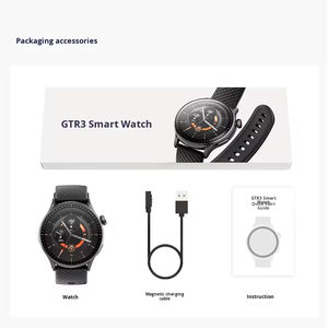 <span class=keywords><strong>Montre</strong></span> intelligente GTR3 Écran AMOLED de 1,43 pouce Étanche 3ATM Surveillance scientifique du sommeil et de la santé Appel Bluetooth <span class=keywords><strong>Bracelet</strong></span> intelligent de sport - Product Image 6