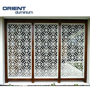 Panel Decorativo <span class=keywords><strong>de</strong></span> Aluminio Orient, Corte Láser, para Bodas, Impermeable, Anti-UV, Panel Metálico <span class=keywords><strong>de</strong></span> Privacidad, Decoración <span class=keywords><strong>de</strong></span> Jardín, Directo <span class=keywords><strong>de</strong></span> Fábrica - Product Image 2