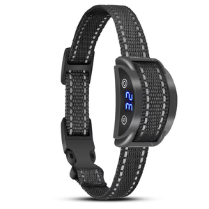 <span class=keywords><strong>Collar</strong></span> de Adiestramiento para Perros con Descarga Eléctrica de Alto Voltaje LED, Diseño de Autodefensa, Digital, <span class=keywords><strong>Anti</strong></span> Ladridos, Plástico, Impermeable IPX7, Recargable - Product Image 1