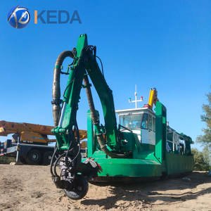 KEDA 2026 Draga Anfibia Versátil con Bomba de <span class=keywords><strong>Arena</strong></span>/Cucharón/Excavadora de Conchas/Rastrillo/Pila de Excavación para Ríos y Embalses - Product Image 1