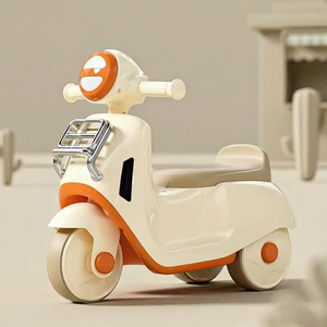 Nouveau style – Trottinette d'équilibre à trois roues en plastique Mulan pour enfants – Conception sans paliers, sans pédales, anti-retournement latéral - Product Image 1