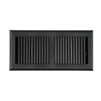 Lakeso Split Ac Split Réglable Déflecteur de débit Extender Déflecteur d'air en acier Registre de plancher pour système Hvac