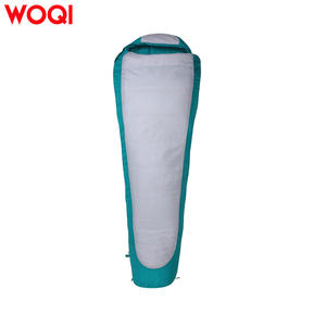 Saco de dormir Woqi Mummy, longitud estándar, nailon impermeable, cálido para clima frío, para adultos, camping al aire libre - Product Image 1