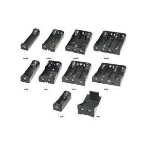 4AAA Battery Holder Case 6V 4slots AAA Battery Holder Case With PH2.0 Connector